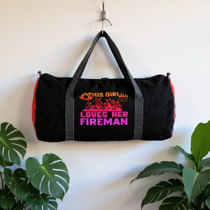 Sac De Sport Cette Fille Aime Son Pompier