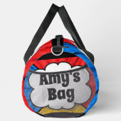 Sac De Sport Changez de nom POP ART Burst, MON SAC! (Droite)