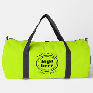 Sac De Sport Chartreuse Custom Company Logo Business Promotion