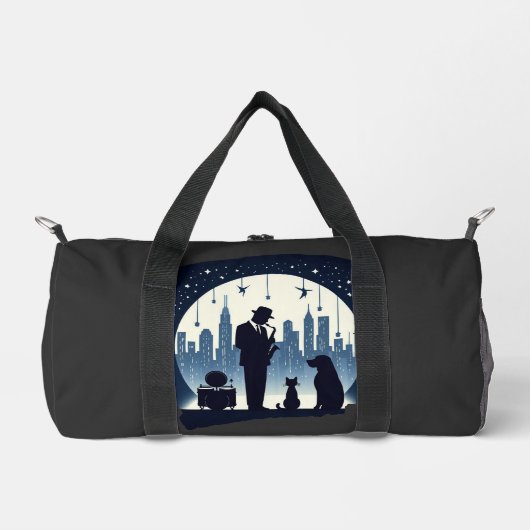Sac De Sport Chat, chien, Jazz (Recto)