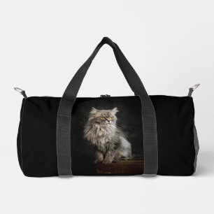 Sac De Sport Chat gris flou