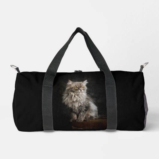 Sac De Sport Chat gris flou (Recto)