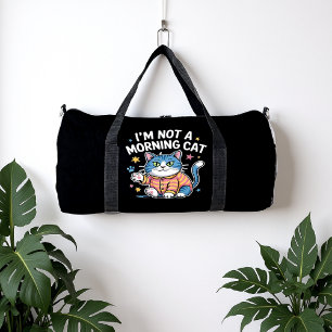 Sac De Sport Chat Matinal Récalcitrant