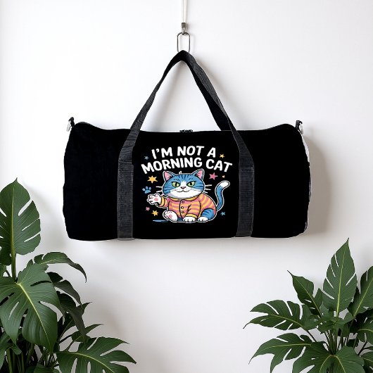 Sac De Sport Chat Matinal Récalcitrant