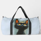 Sac De Sport Chat noir enchanté (Recto)