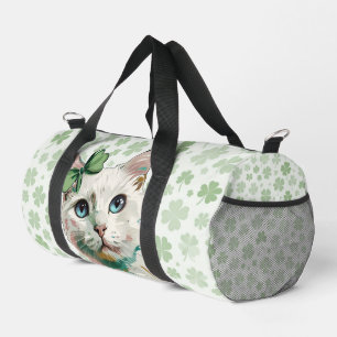 Sac De Sport Chat shamrock aux yeux bleus