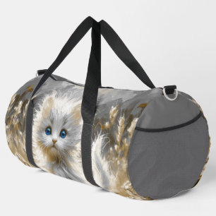 Sac De Sport Chaton blanc précieux