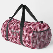 Sac De Sport Chats Camouflage rose (Coin droit)