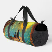 Sac De Sport Chats de champignons (Coin droit)