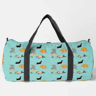 Sac De Sport Chats Drôle Au Yoga