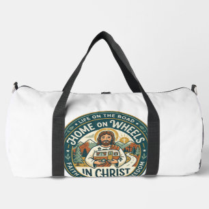 Sac De Sport Chemise Vintage Graphique Jésus RV Camper Life Chr