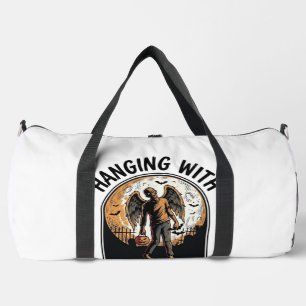 Sac De Sport Chemise Zombie Chill Graphique Halloween Vintage_1