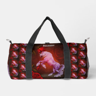 Sac De Sport Cheval Unicorn Fiery Personnalisé