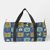 Sac De Sport Chic Bleu turquoise Sicilien agrumes méditerranéen (Verso)