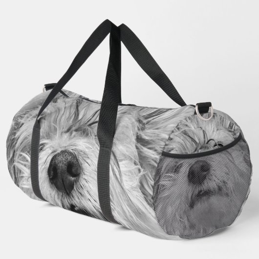 Sac De Sport Chien de Coton de Tulear (Coin droit)
