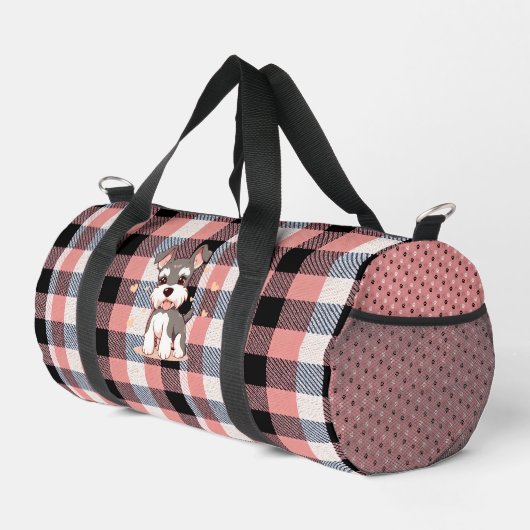 Sac De Sport Chien mignon (Coin droit)
