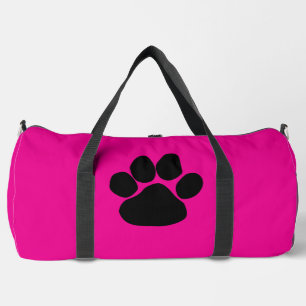 Sac De Sport Chien Paws Hot rose Athletic Voyage