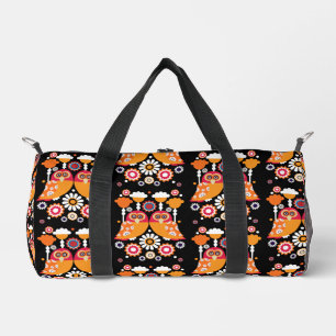 Sac De Sport Chouette d'art populaire