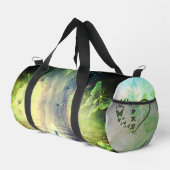 Sac De Sport Ciel vert papillon (Coin droit)