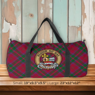 Sac De Sport Cimier du clan MacDougall sur tartan