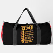 Sac De Sport Cinq règles des pompiers (Recto)