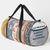 Sac De Sport citation de Jane Austen (Coin droit)