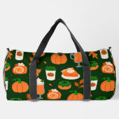 Sac De Sport citrouille épice café vert foncé (Verso)