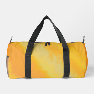 Sac De Sport Citrus Sunny Orange Aquarelle