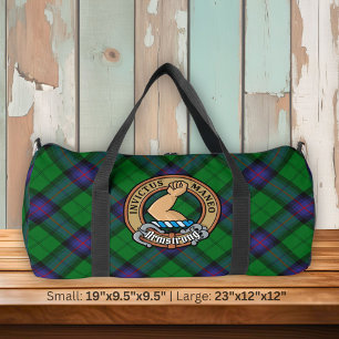 Sac De Sport Clan Armstrong Crest sur Tartan