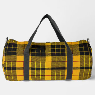 Sac De Sport Clan MacLeod de Lewis Yellow Black Scottish Tartan
