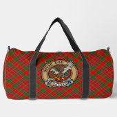 Sac De Sport Clan Munro Crest over Tartan (Recto)