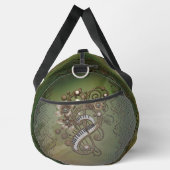 Sac De Sport Clavier de piano steampunk incurvé. (Droite)