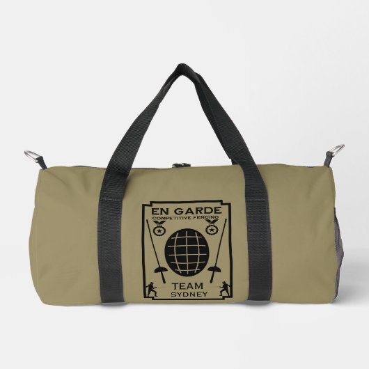 Sac De Sport Clôture de l'épée concurrentielle (Recto)
