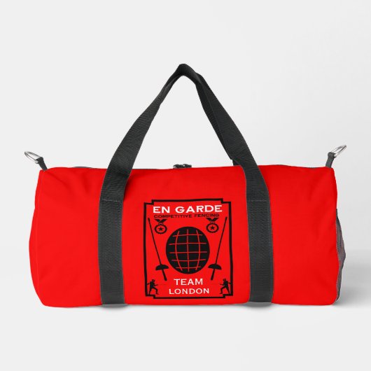 Sac De Sport Clôture de l'épée concurrentielle (Recto)