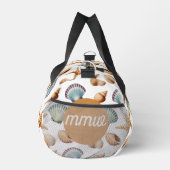 Sac De Sport Coastal Seashell Monogram Gym & Travel Bag (Droite)