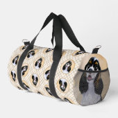 Sac De Sport Cocker Spaniel Peinture Parti Tan Original Chien A (Coin droit)