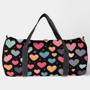 Sac De Sport Coeurs colorés Saint Valentin
