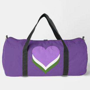 Sac De Sport Cœurs de fierté genderqueer 