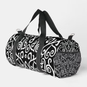 Sac De Sport Coeurs noir et blanc (Coin droit)