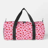Sac De Sport Coeurs rouges sur rose (Verso)