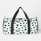 Sac De Sport Coeurs verts, Pom Poms, Motif mégaphone (Verso)