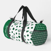 Sac De Sport Coeurs verts, Pom Poms, Motif mégaphone (Coin droit)