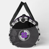 Sac De Sport Coeurs violets B&W battants (Droite)