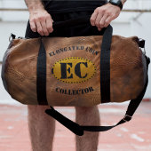 Sac De Sport Collecteur de pièce en cuir de vache