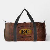 Sac De Sport Collecteur de pièce en cuir de vache (Recto)