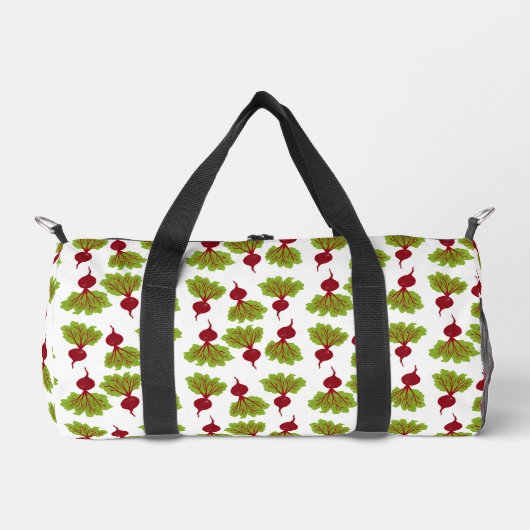 Sac De Sport Collection Betterave Fraîche Blanc (Recto)
