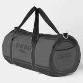 Sac De Sport Conception basée sur la typographie de deux nuance (Coin droit)