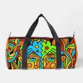 Sac De Sport Conception colorée Abstraite (Verso)
