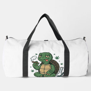 Sac De Sport Conception de chemise vectorielle tortue stoner vi