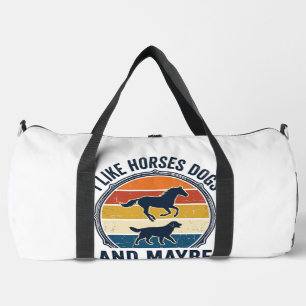 Sac De Sport Conception de coucher de soleil vintage pour amate